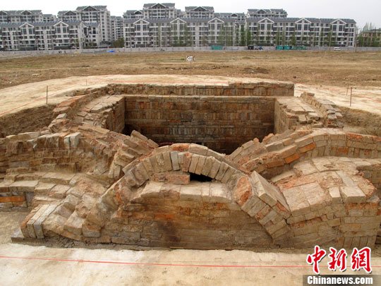 江蘇揚州市文物局正式宣布發現隋煬帝陵